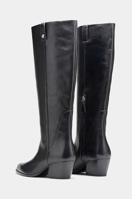 Buy_Oroh_Black Palmira Genuine Leather Long Boots 