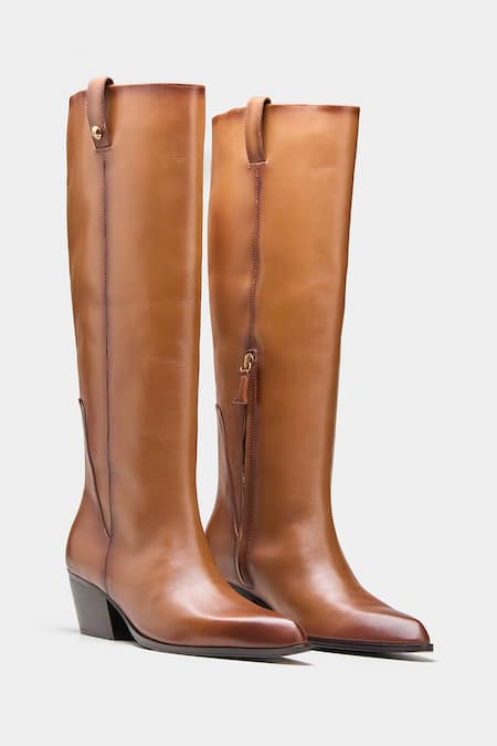 Oroh Palmira Genuine Leather Long Boots 