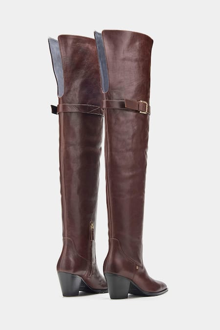Oroh Paloma Genuine Leather Knee High Boots 