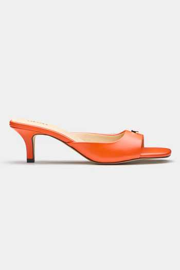 Buy_Oroh_Orange Buckles Barbara Genuine Leather Open-toe Pencil Heel Sandals 