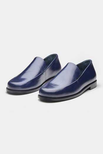Shop_Oroh_Blue Veronica Genuine Leather Loafers 