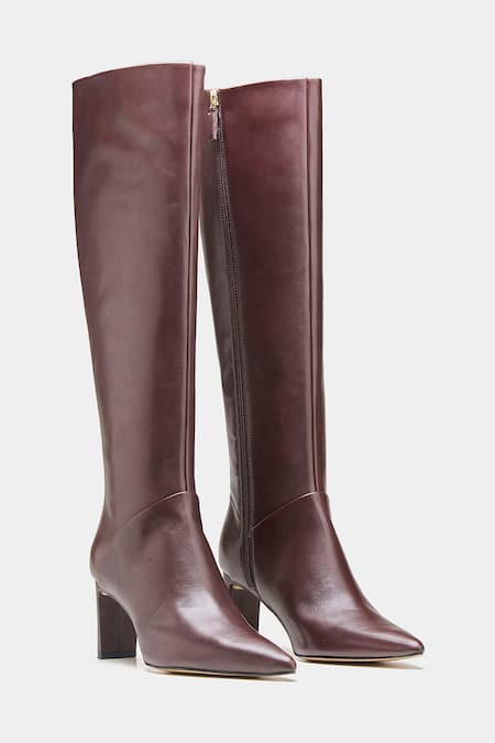 Oroh Paz Long Boots with Semi Block Heel 
