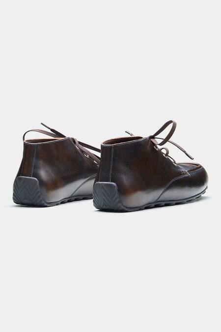 Shop Oroh Brown Zoe Genuine Leather Lace-up Casual Shoes Online at Aza Fashions Shop_Oroh_Brown Zoe Genuine Leather Lace-up Casual Shoes _Online_at_Aza_Fashions