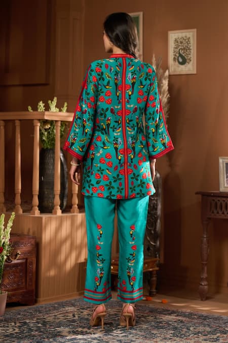 Taroob Bagh-E-Bulbul Embellished Kurta & Pant Set 