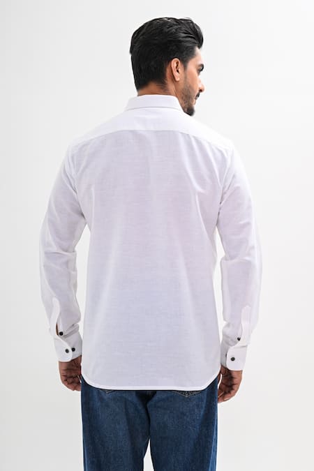 Kalpana Naik Threaded Homes Hand Embroidered Shirt 