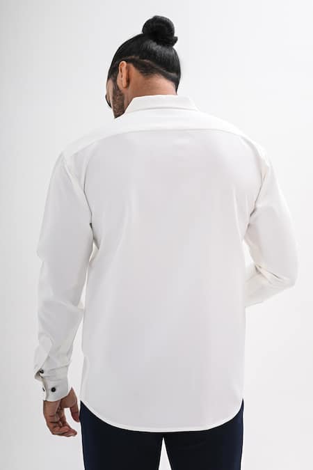 Kalpana Naik Horizon Wings Hand Embroidered Shirt 