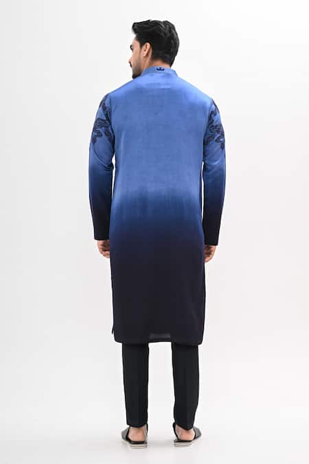 Kalpana Naik Aquira Hand Embroidered Kurta Set