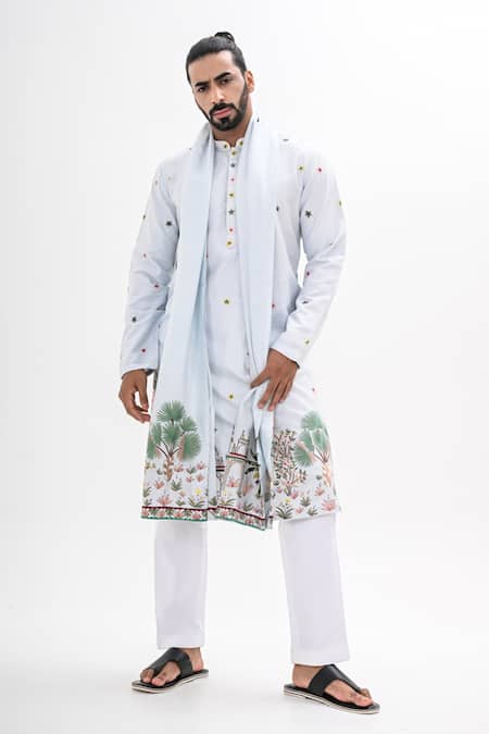 Kalpana Naik Rang Darbaar Hand Embroidered Kurta Set 