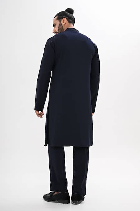 Kalpana Naik Shoulder Droplets Hand Embroidered Kurta Set