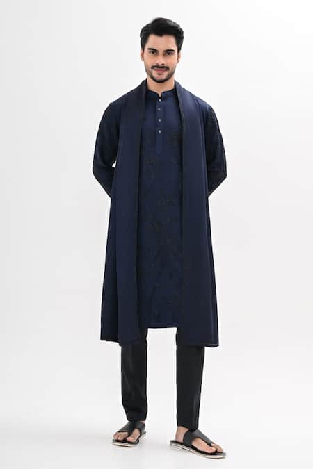 Kalpana Naik Blossom Crest Hand Embroidered Kurta Set 