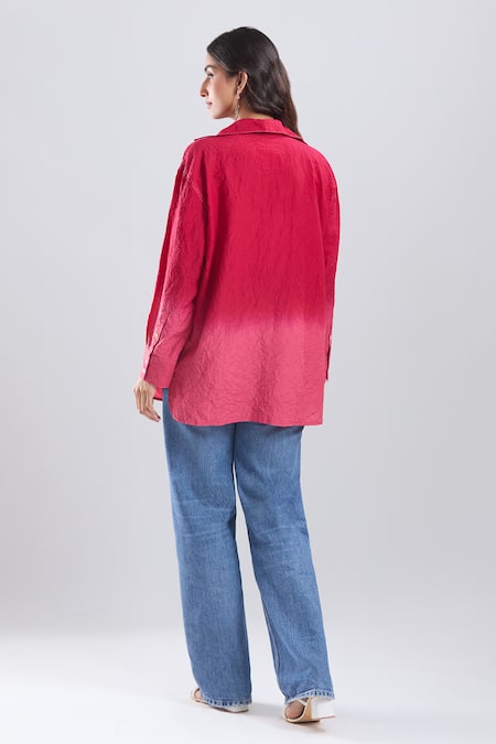 Divyam Mehta Ombre Shirt 