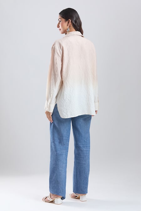 Divyam Mehta Ombre Full Sleeve Shirt 