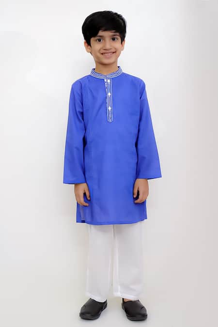 Lil Drama Shor Gul Cotton Kurta Set 