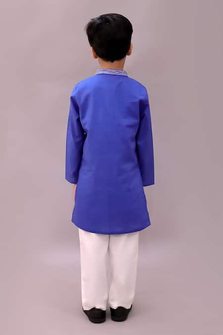 Lil Drama Shor Gul Cotton Kurta Set 