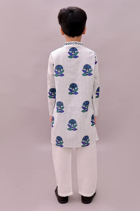 Lil Drama Shor Gul Flower Print Kurta 
