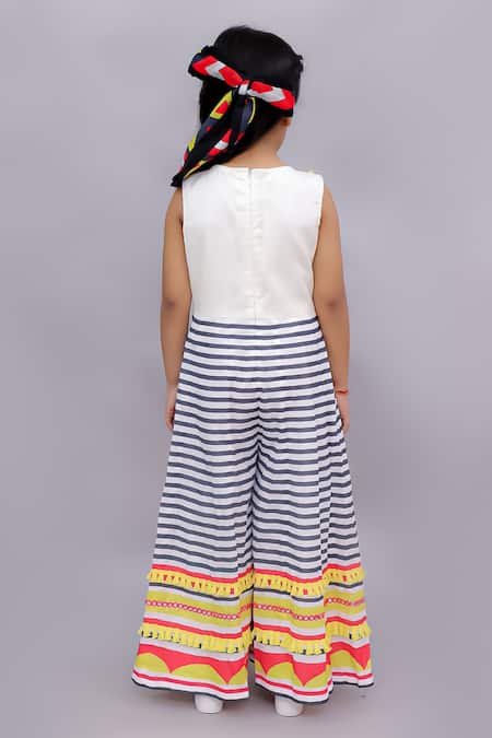 Lil Drama Shor Gul Printed Jumpsuit 