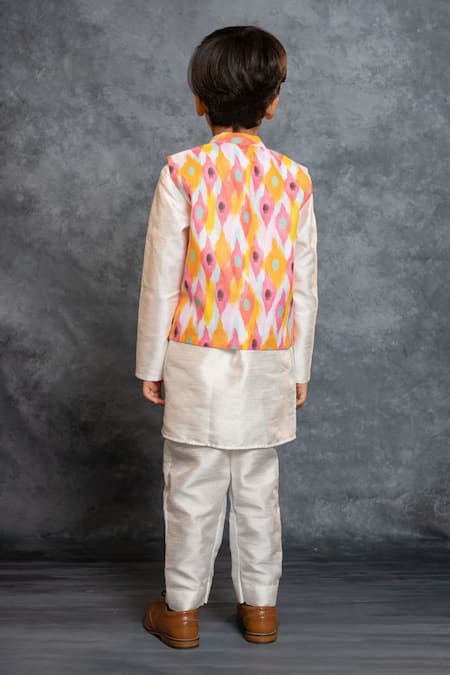 JILMIL DREAMWEAR Digital Print Bundi Set 