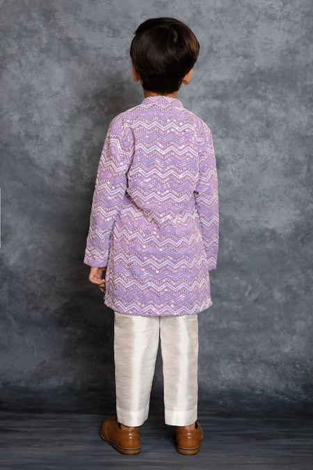 JILMIL DREAMWEAR Embroidered Georgette Kurta & Pant Set 