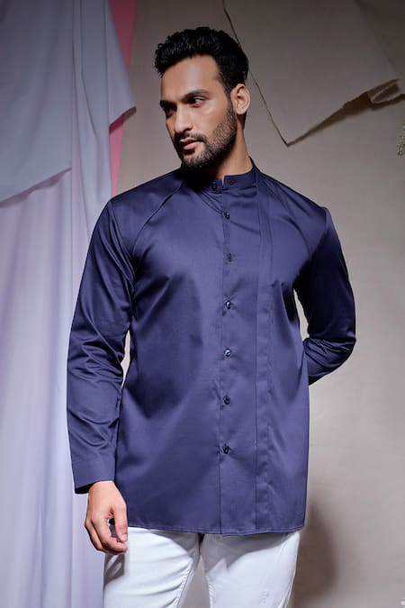 Echke Chinese Collar Shirt 