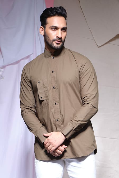 Echke Brown Zara Shirt 