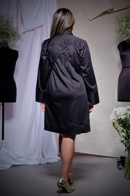 Echke Lycra Shirt Dress 