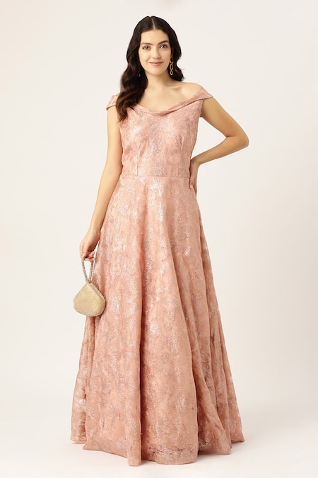 Sayisha Abstract Embellished Sequinned Gown 