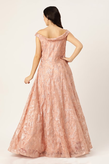 Sayisha Abstract Embellished Sequinned Gown 