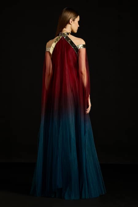 Akhl Halter Tulle Layered Dress 