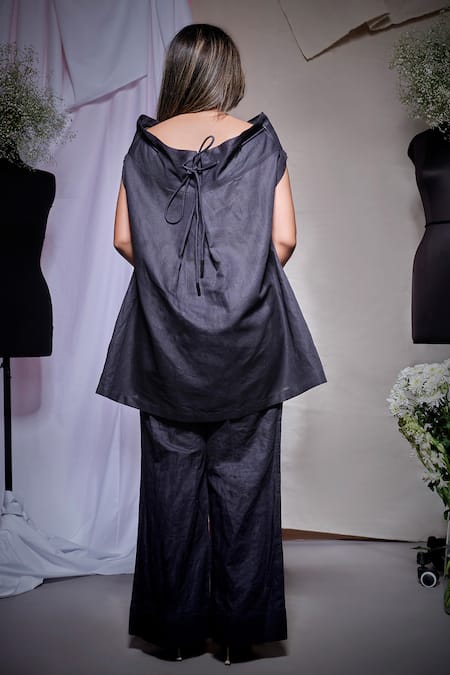 Echke Linen Top & Pant Set 