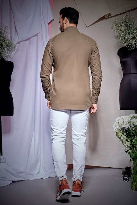 Echke Brown Zara Shirt 