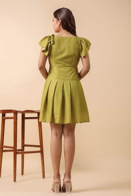 Naintara Bajaj V Neck Short Dress 