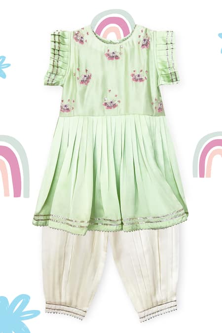 Toddle Kidswear Winged Wonders Embroidered Kurta Set 