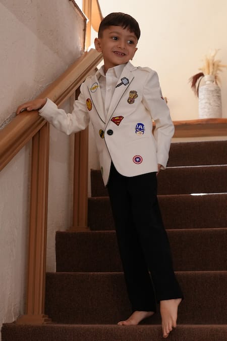 Funny Bones Clothings Avenger Mode Blazer Set 