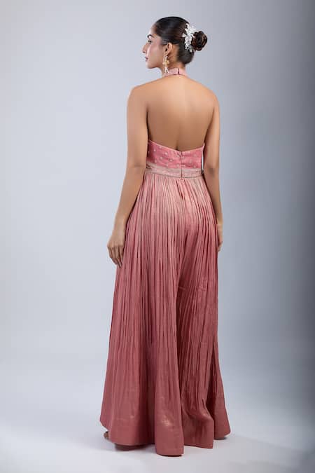 Samyukta Singhania Yoke Embroidered Gown 