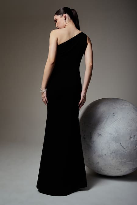Orthodox Luxe Contour One Shoulder Gown 