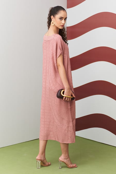 Pleats By Aruni Willia Textured Dress 