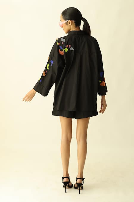 Studio Moda India The Nebula Embroidered Shirt 