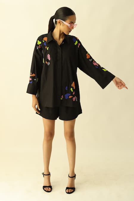 Studio Moda India The Nebula Embroidered Shirt 