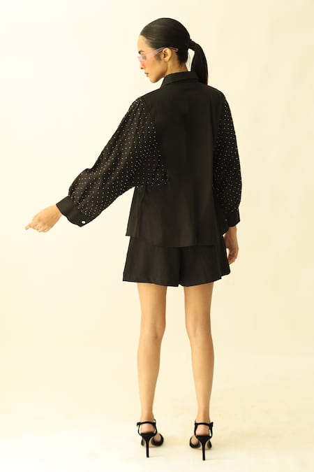 Studio Moda India The Gilded Bead Work Shirt 