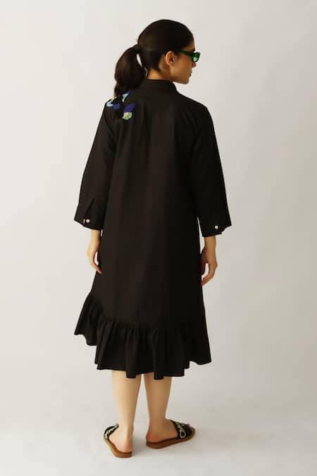 Studio Moda India The Patch Verse Embroidered Dress 