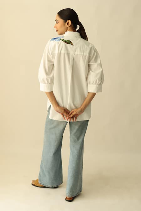 Studio Moda India Lily Embroidered Shirt 