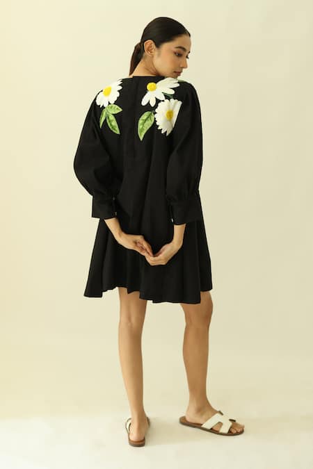 Studio Moda India The Fleuron Embroidered Dress 