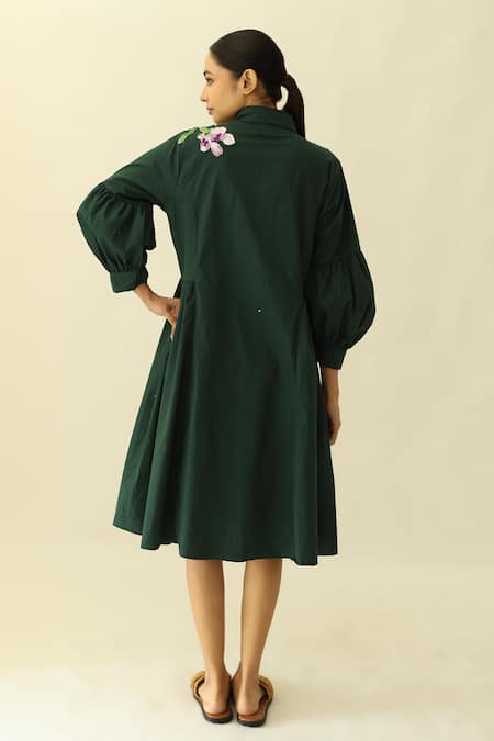 Studio Moda India The Florent Embroidered Dress 