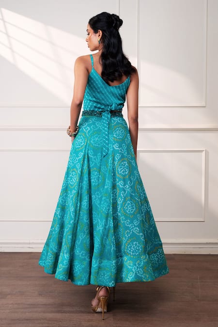 Style Junkiie The Knot Seafoam Wrap Top 