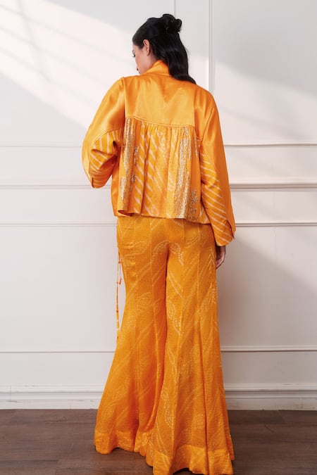 Style Junkiie The Knot Marigold Sharara 