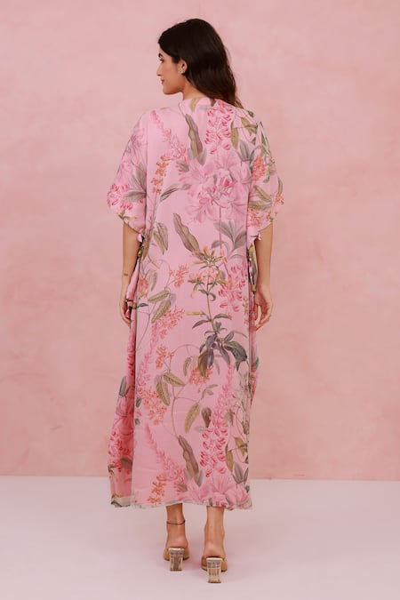 Aroop Shop India Floral Printed Kaftan  