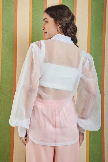 Orthodox Pantheon Sheer Organza Shirt 
