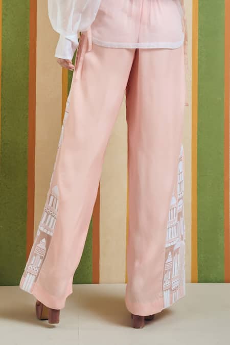 Orthodox Linear Structure Threadwork Trouser 