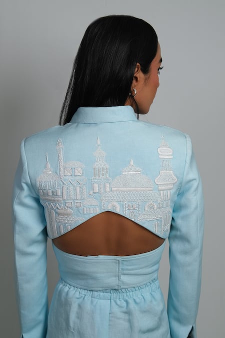 Orthodox Serai Cross Crop Blazer 