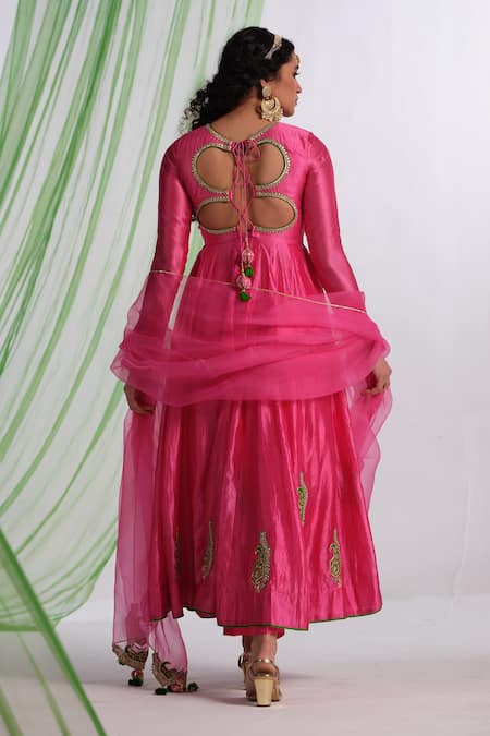 Almaari By Pooja Patel Rangraag Embroidered Anarkali Set 